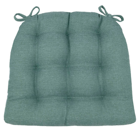 Seaglass Dining Chair Pads - Latex Foam Fill - Solid Color