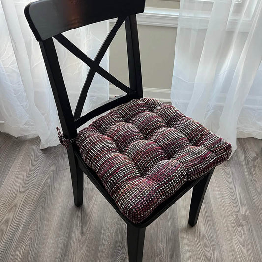 Multi Dining Chair Pads - Reversible, Latex Foam Fill